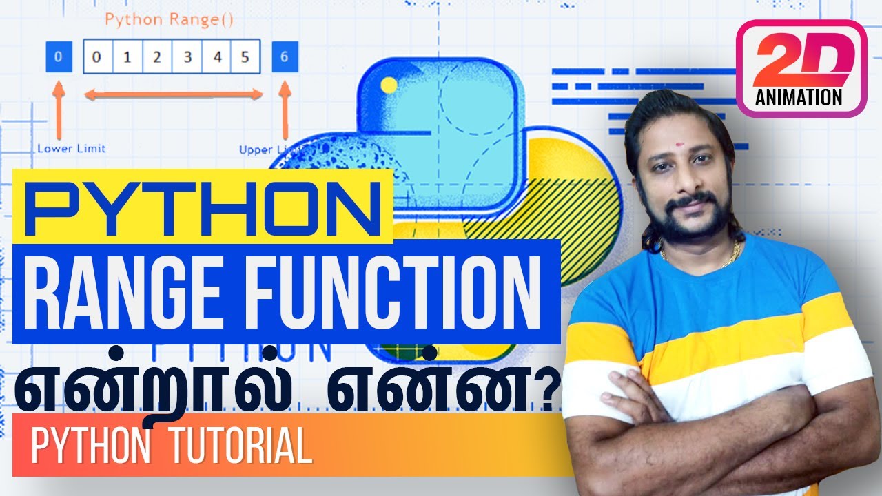 Python range function in tamil videos