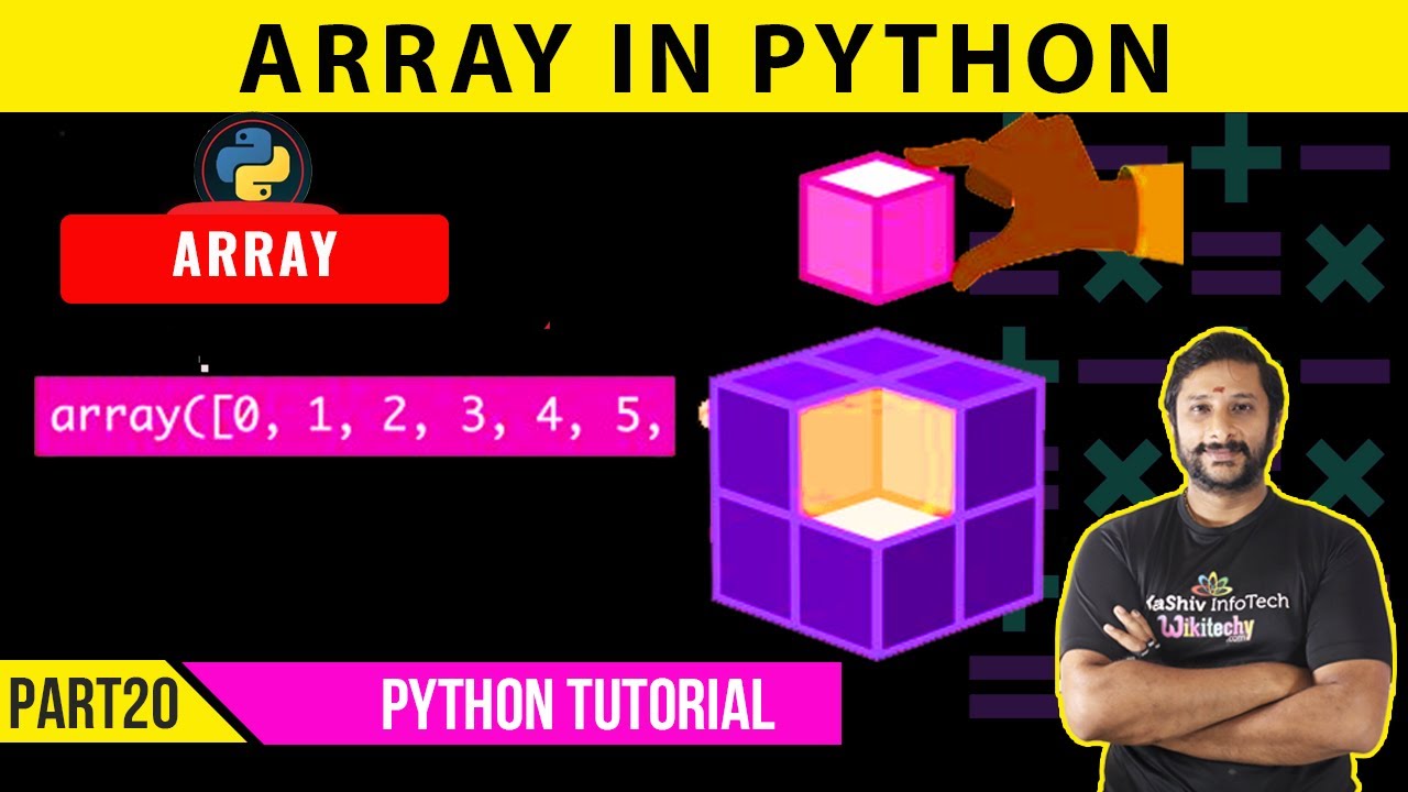 #20 🐍Array in python - Videos